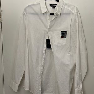 Marc Anthony Slim Fit White Button Down